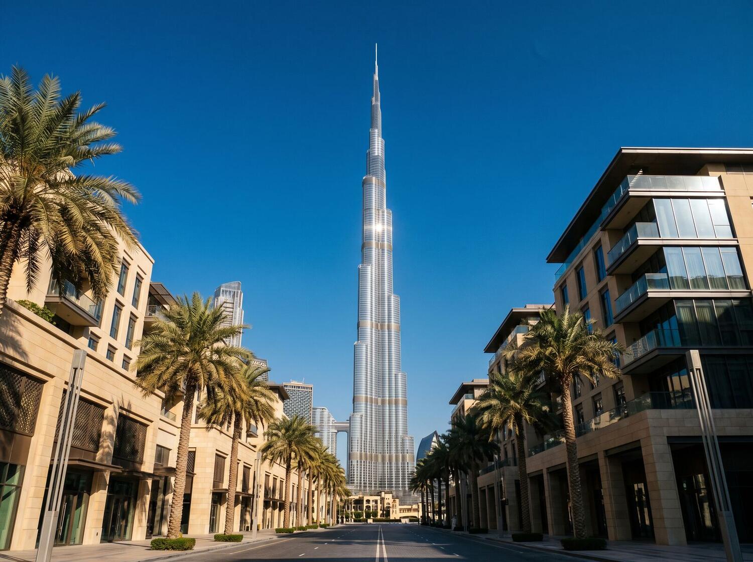 Downtown Dubai boulevard